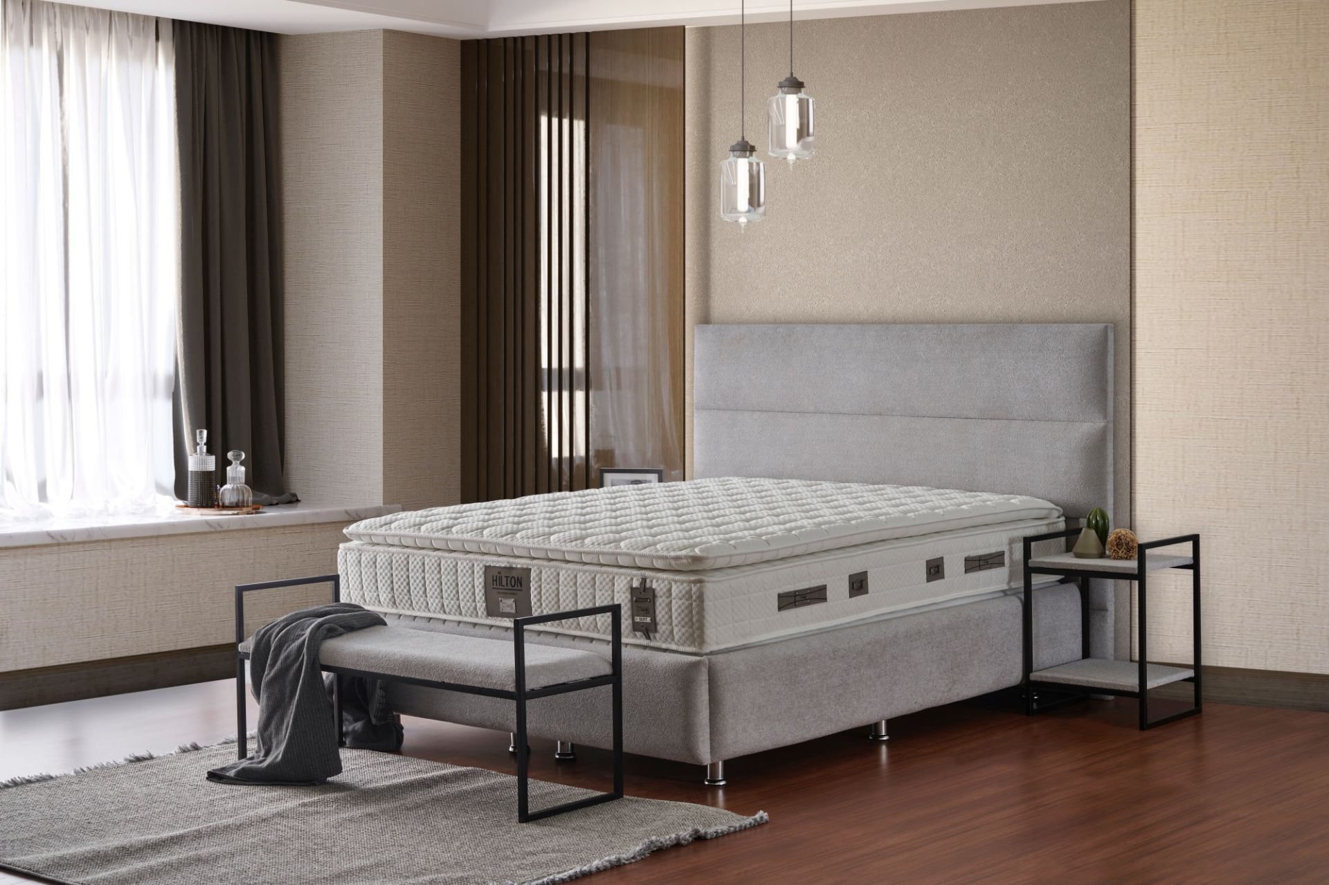 Hilton Çift Kişilik Yatak Seti (150x200)