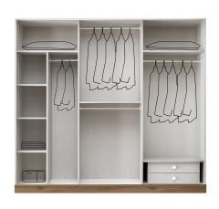 KAMPANYALI Bodrum Yatak Odası Takımı %100 MDF