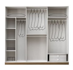 KAMPANYALI Datça Yatak Odası Takımı %100 MDF