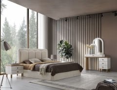 KAMPANYALI Datça Yatak Odası Takımı %100 MDF