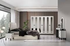 KAMPANYALI Fethiye Yatak Odası Takımı %100 MDF