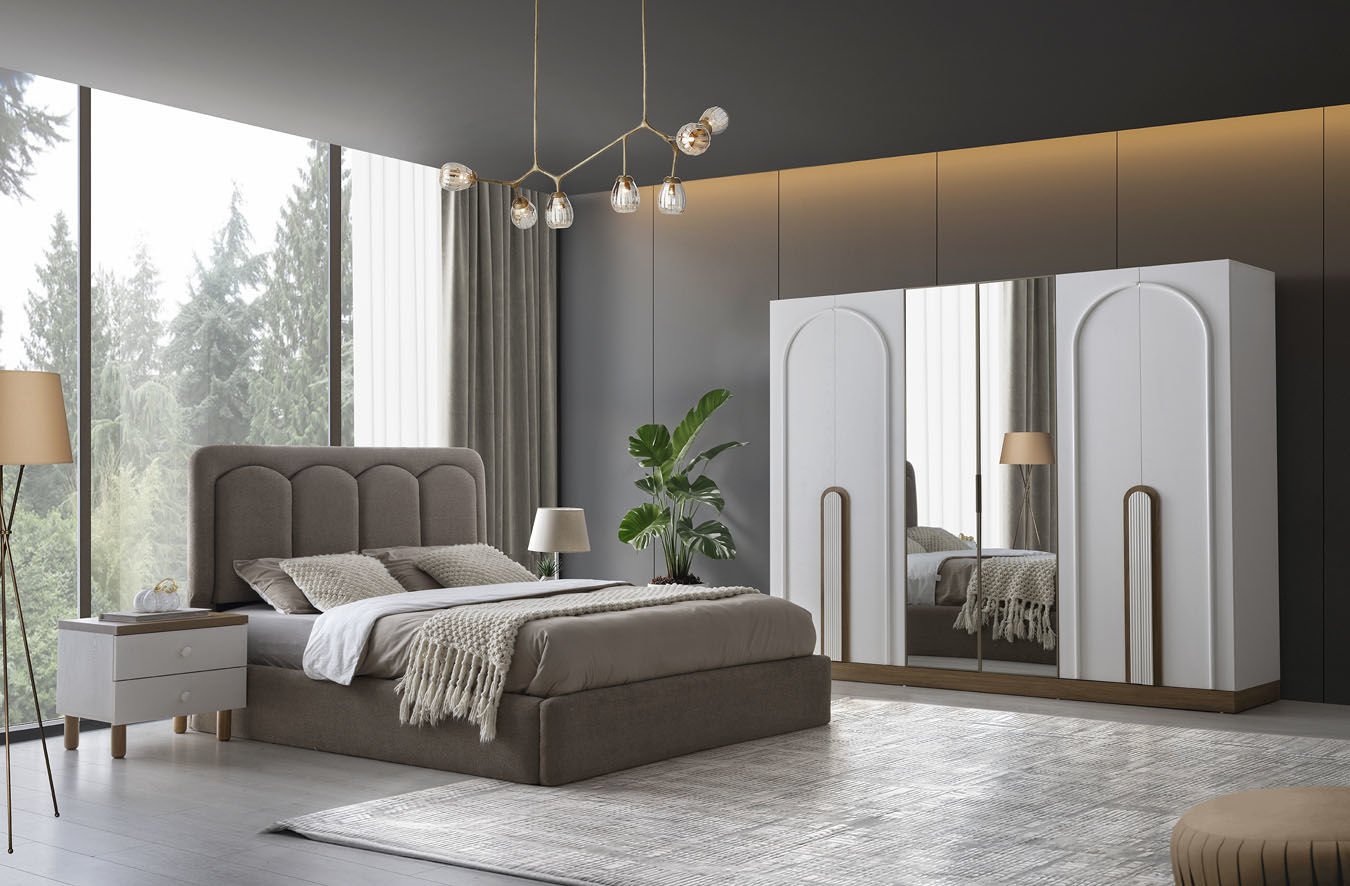 KAMPANYALI Marmaris Yatak Odası Takımı %100 MDF