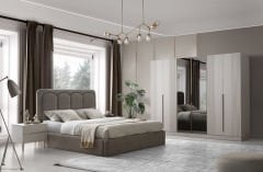 KAMPANYALI Milas Yatak Odası Takımı %100 MDF