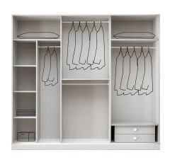 KAMPANYALI Kınık Yatak Odası Takımı %100 MDF