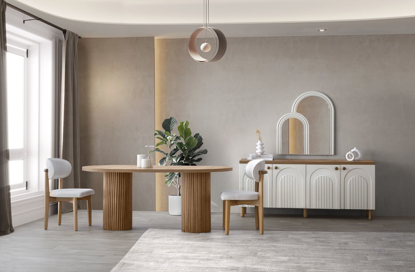 Datça Yemek Odası Takımı %100 MDF