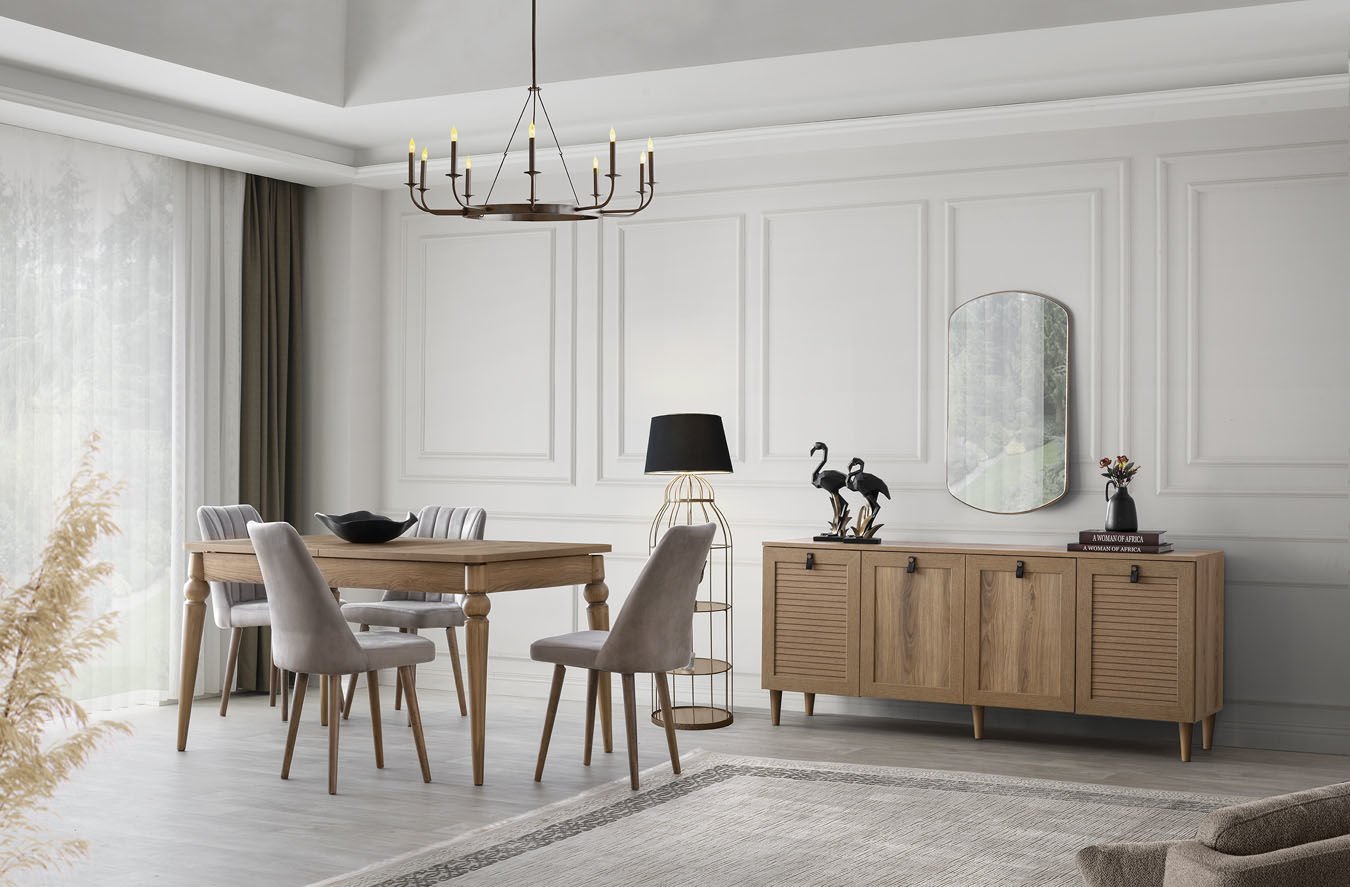 Urla Yemek Odası Takımı %100 MDF