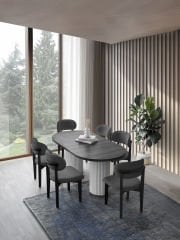 Fethiye Yemek Odası Takımı %100 MDF
