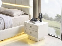 Nice Beyaz Yatak Odası Takımı %100 MDF