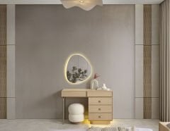 Leros Açık Meşe Yatak Odası Takımı %100 MDF