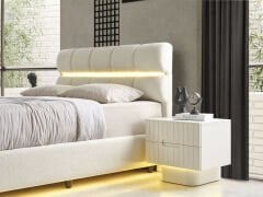 Luton Beyaz Yatak Odası Takımı %100 MDF