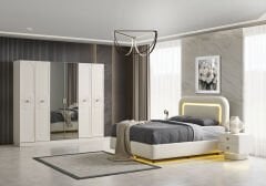 Corfu Yatak Odası Takımı %100 MDF
