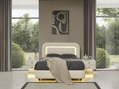 Münich Beyaz Yatak Odası Takımı %100 MDF