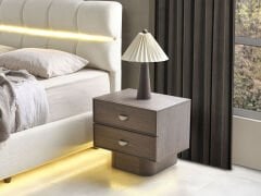 Münich Koyu Ceviz Yatak Odası Takımı %100 MDF