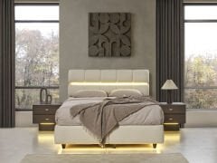 Münich Koyu Ceviz Yatak Odası Takımı %100 MDF